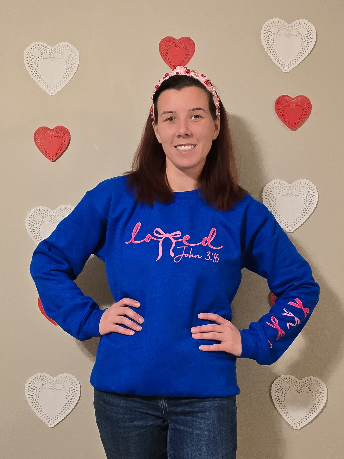 Loved John 3:16 Coquette Customizable Tees💥 DLTPO *put any requested changes in the note box*