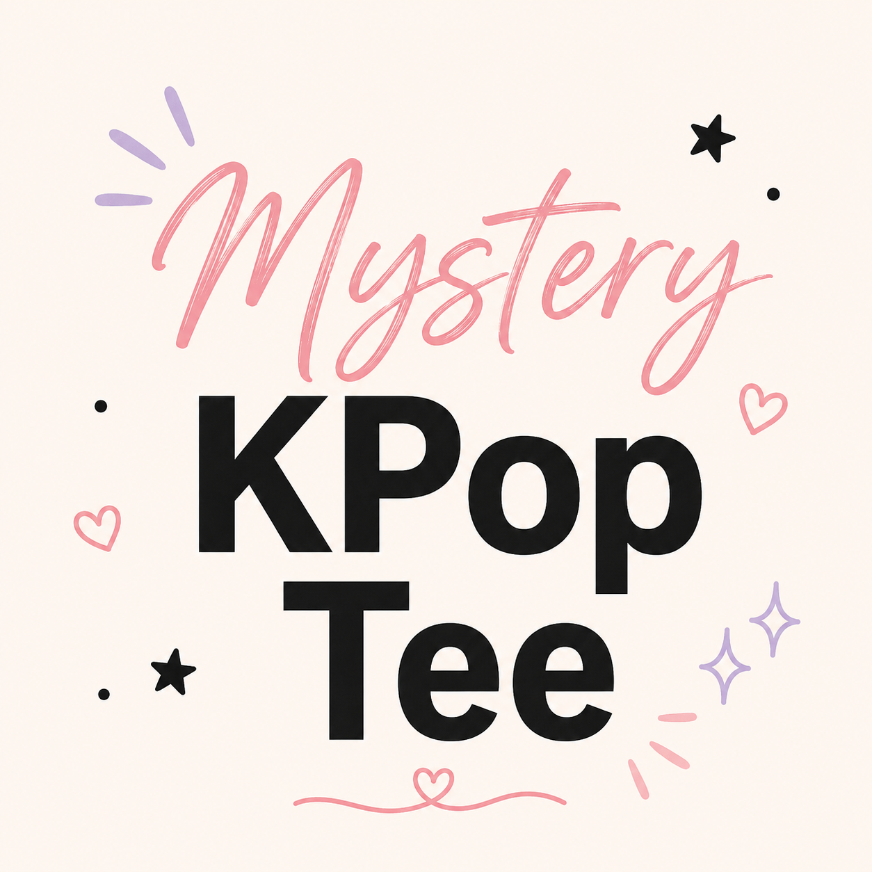 Drama Deal Day 5: MYSTERY KPOP TEE (Short Sleeve) | 6 PM - 11:59 PM EST ONLY!
