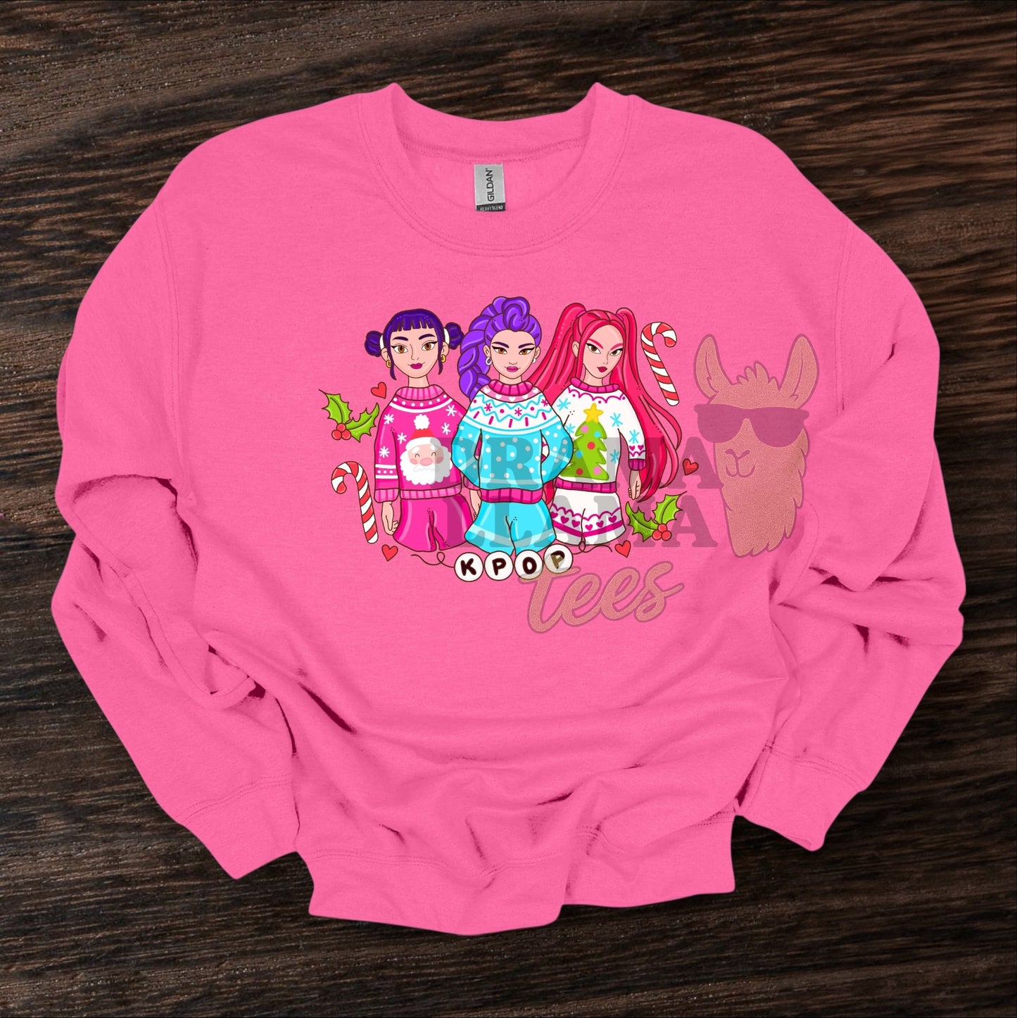 K💥 Christmas Tees/Sweatshirt (Multiple Color Options!): DLTPO