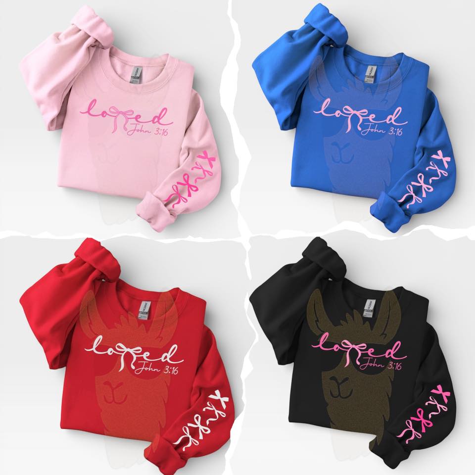 Loved John 3:16 Coquette Customizable Tees💥 DLTPO *put any requested changes in the note box*