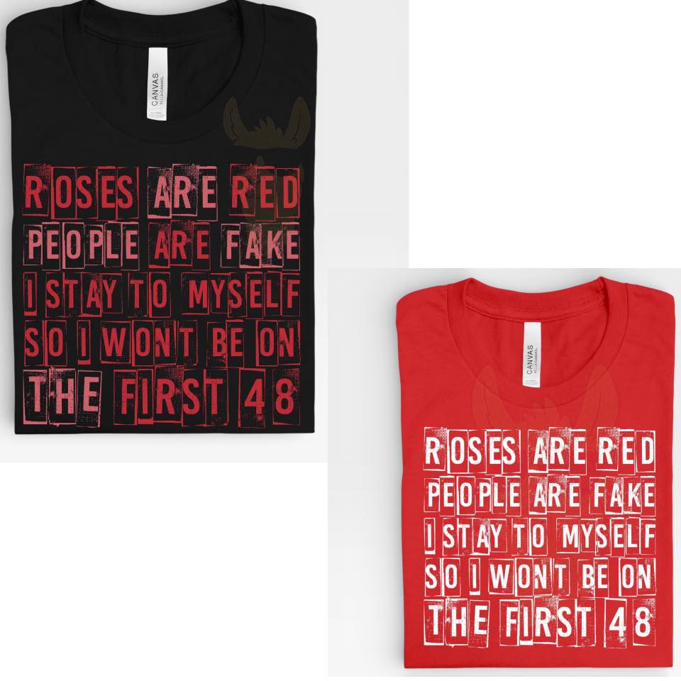 Roses are Red People Are Fake 💥 DLTPO