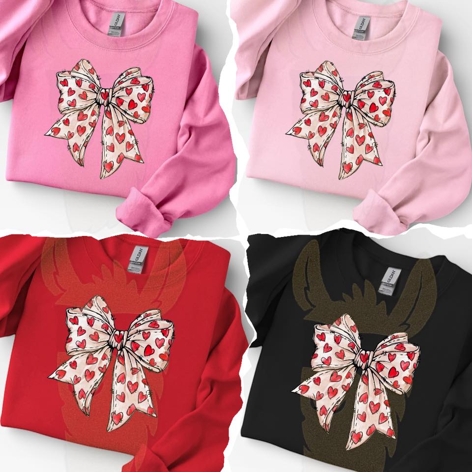 Bow of Hearts 💥 DLTPO (put heart color choice in notes!)