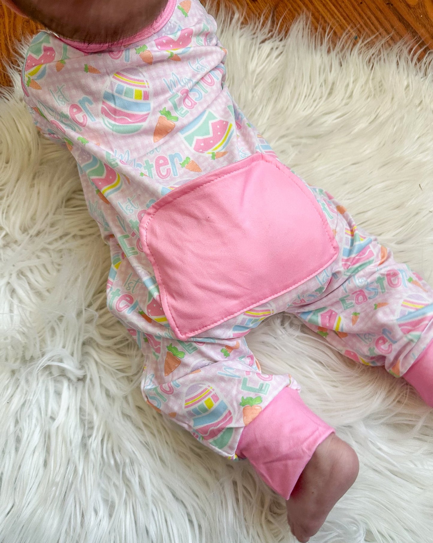 0-3 to 12-18 My First Easter Zippie: BLUE! Exclusives!  *Ready to ship!*