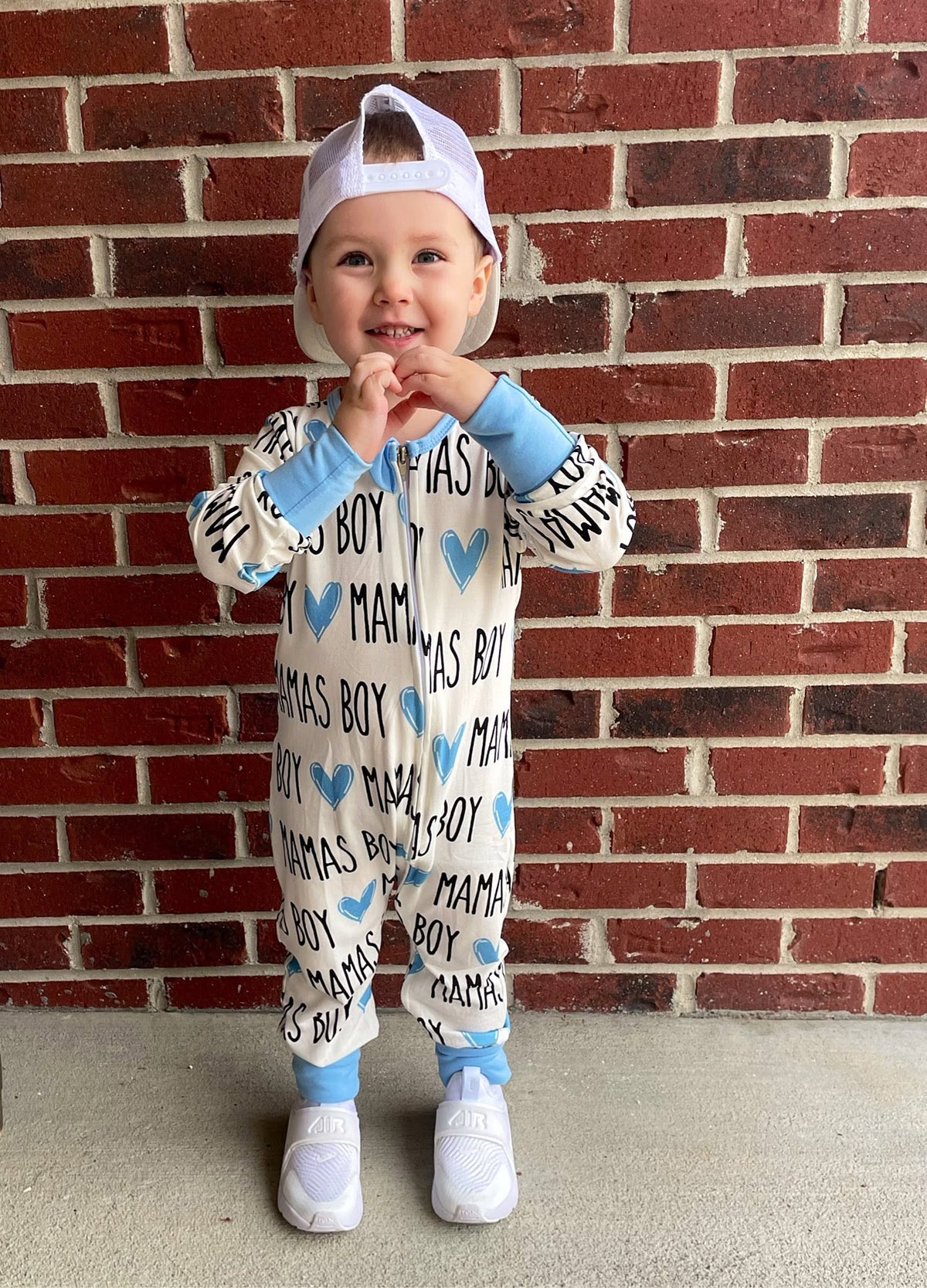2T 3T 4T 5-6 Bamboo Mama's Boy Exclusive Zippie *Ready to Ship!*