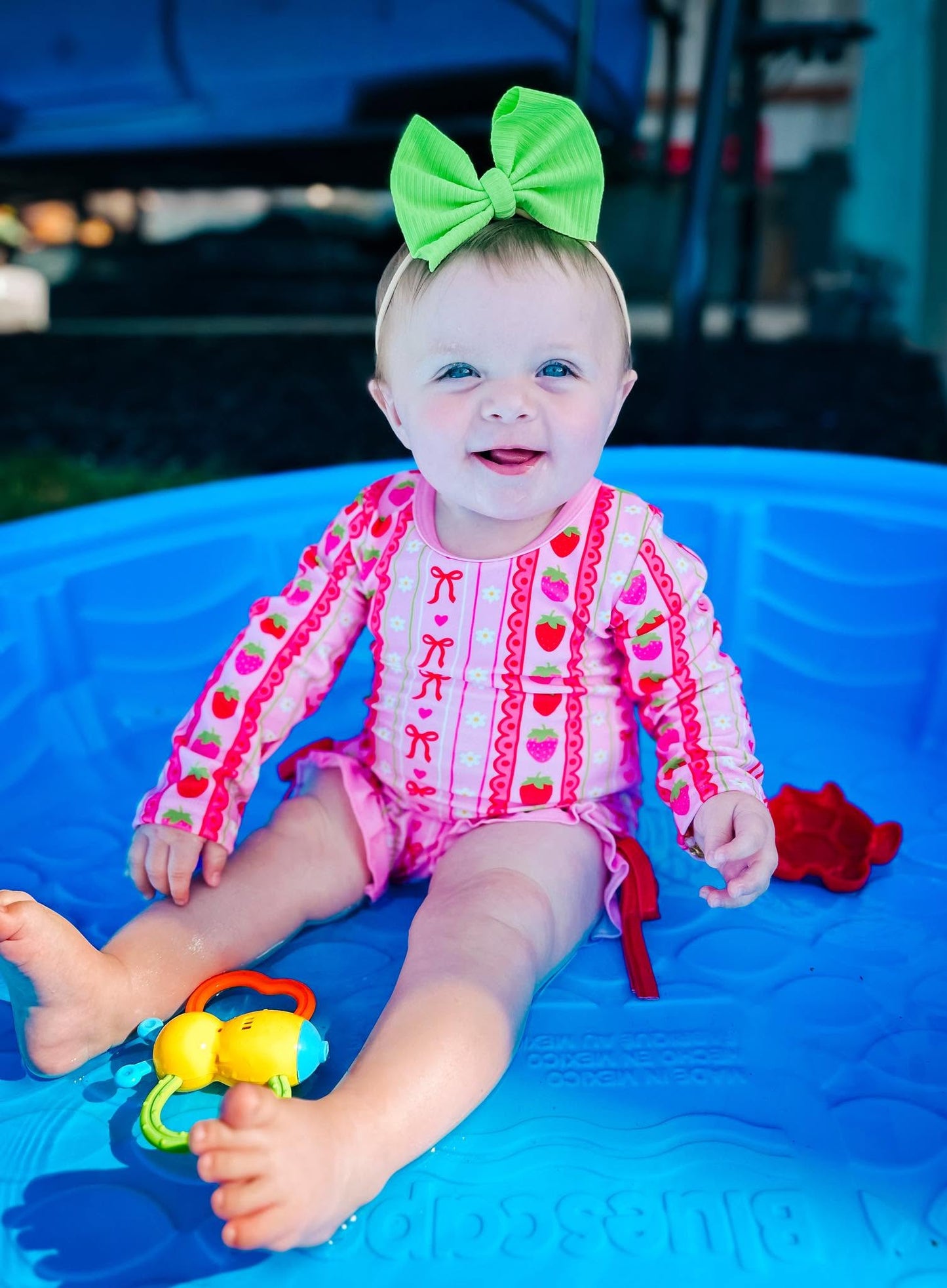 3T (3), 10-12 Strawberry TDB Exclusive Swim: Ready to Ship