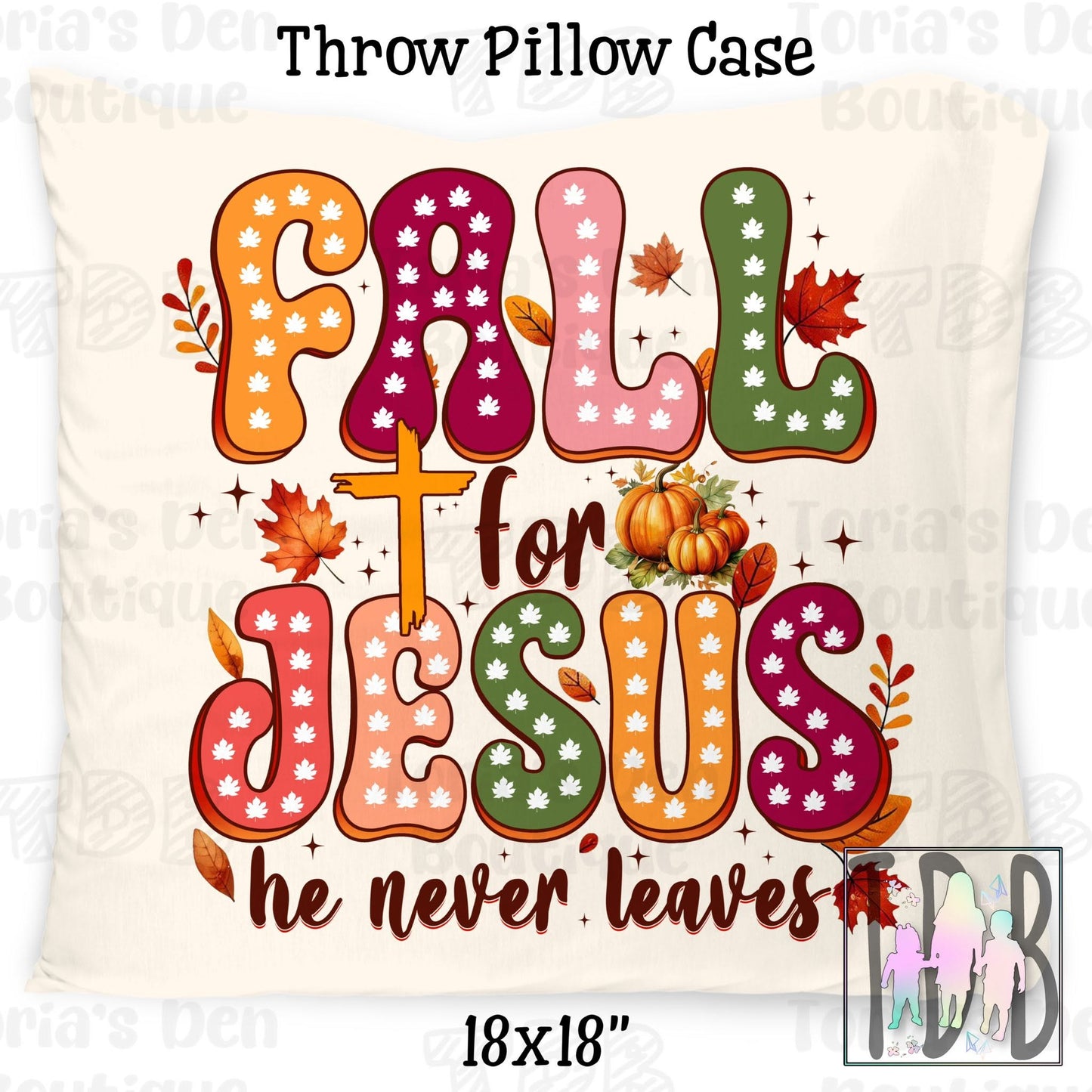 Photo Throw Pillow Cases 18x18" | Bundle & Save! | Email Photos After Submitting Order