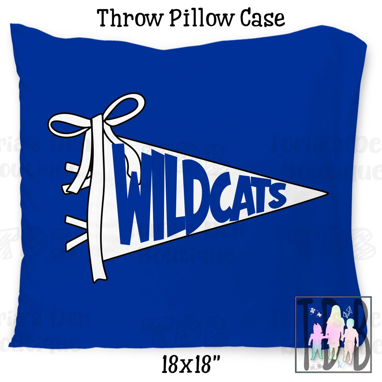 Photo Throw Pillow Cases 18x18" | Bundle & Save! | Email Photos After Submitting Order