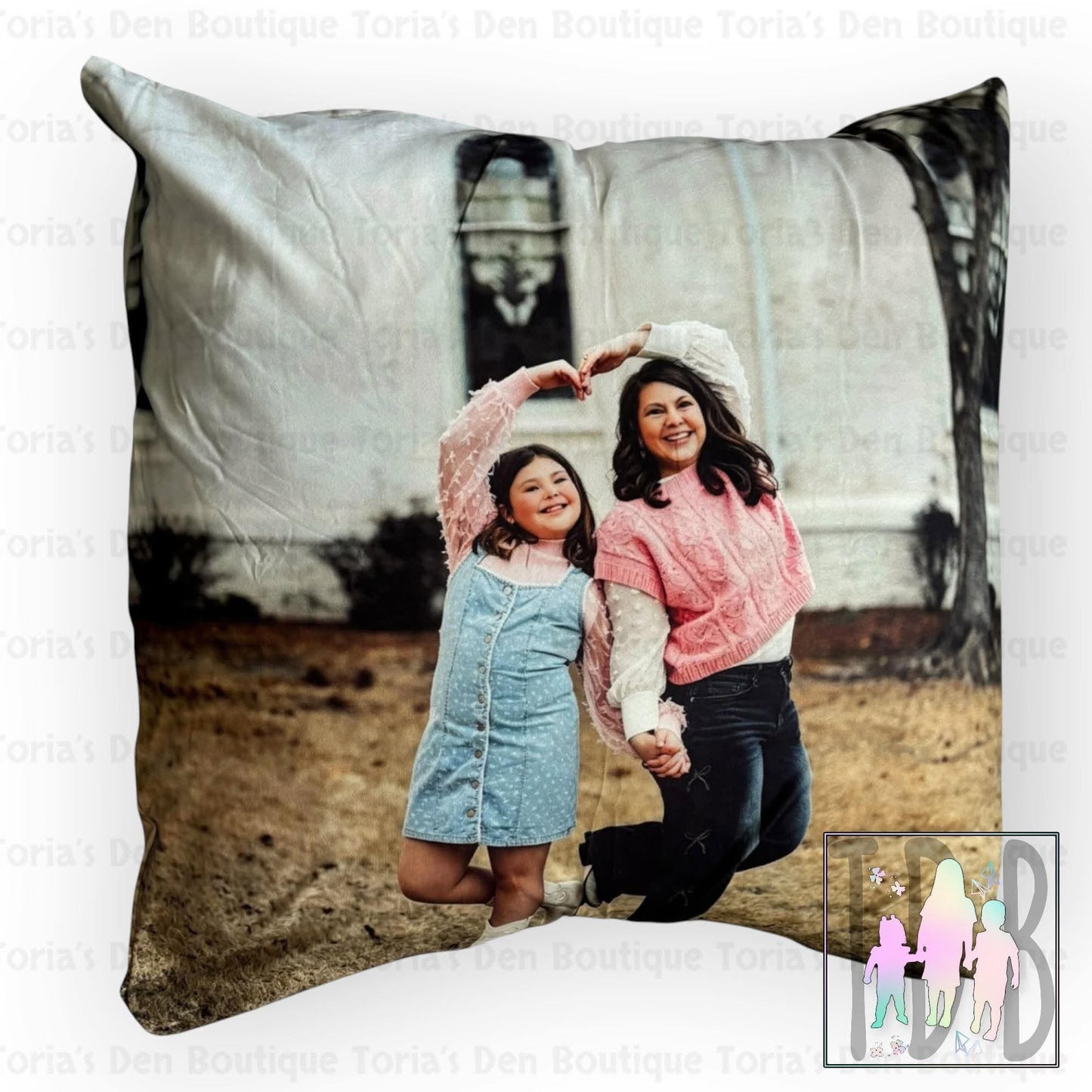 Photo Throw Pillow Cases 18x18" | Bundle & Save! | Email Photos After Submitting Order