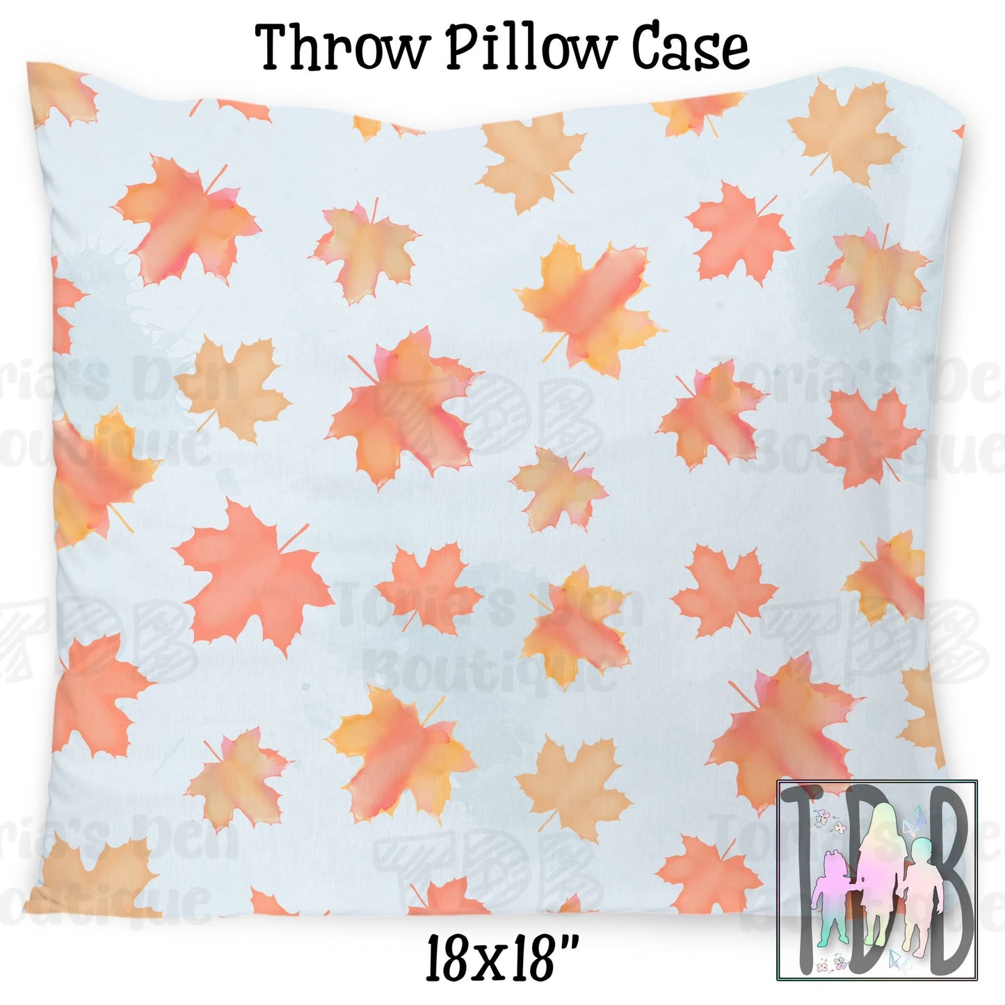 Photo Throw Pillow Cases 18x18" | Bundle & Save! | Email Photos After Submitting Order