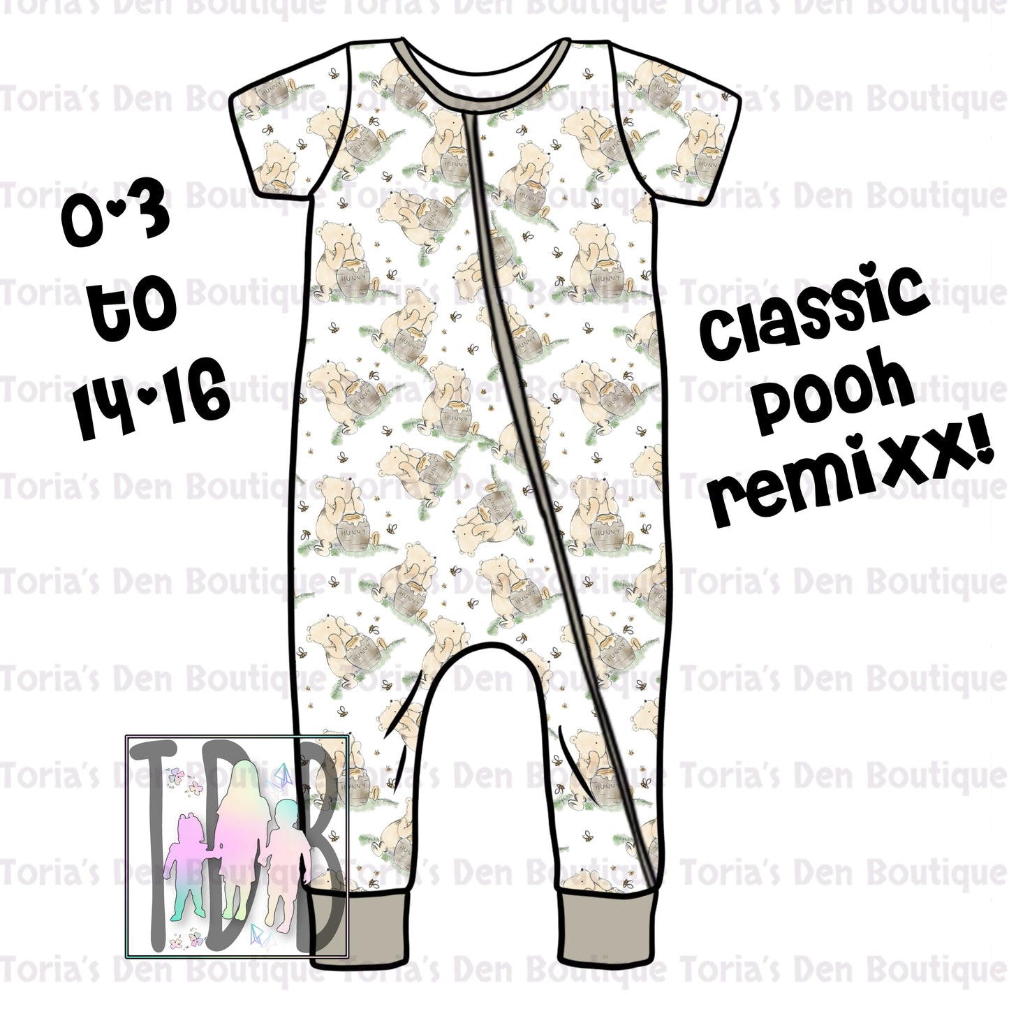 Classic Hunny Bear Zippie Remix!- Pre-Order TDB's Birthday Deals | FREE SHIPPING