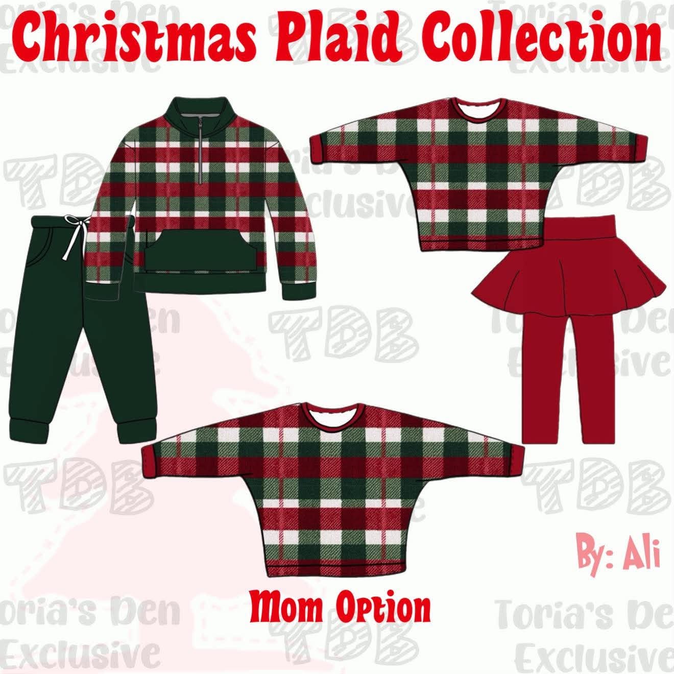 Christmas Plaid Family Collection 🐓: TDB Exclusive Pre-Order