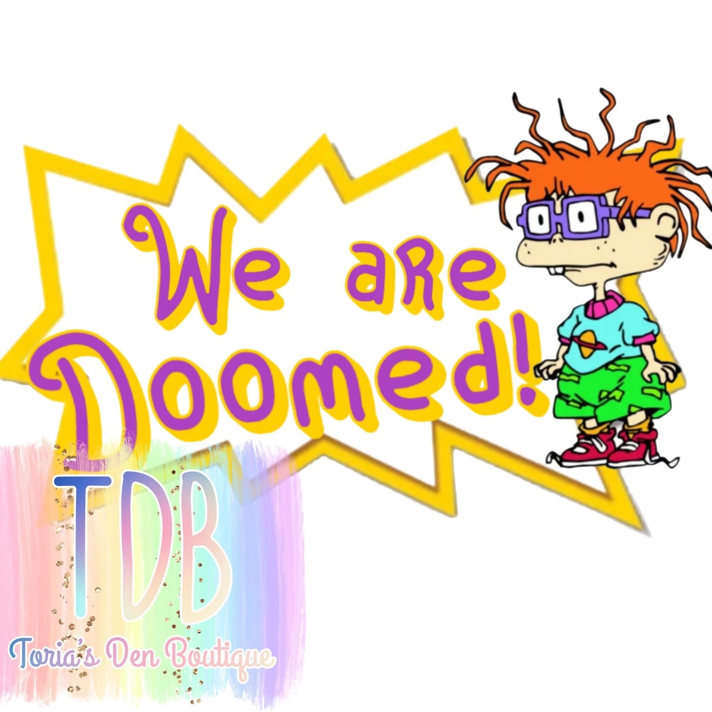 Throwback 5: *ALL TIME BEST-SELLER* We're DOOMED! Unisex Lounge Set! REMAKE! Pre-Order | Shipping is FREE at checkout!