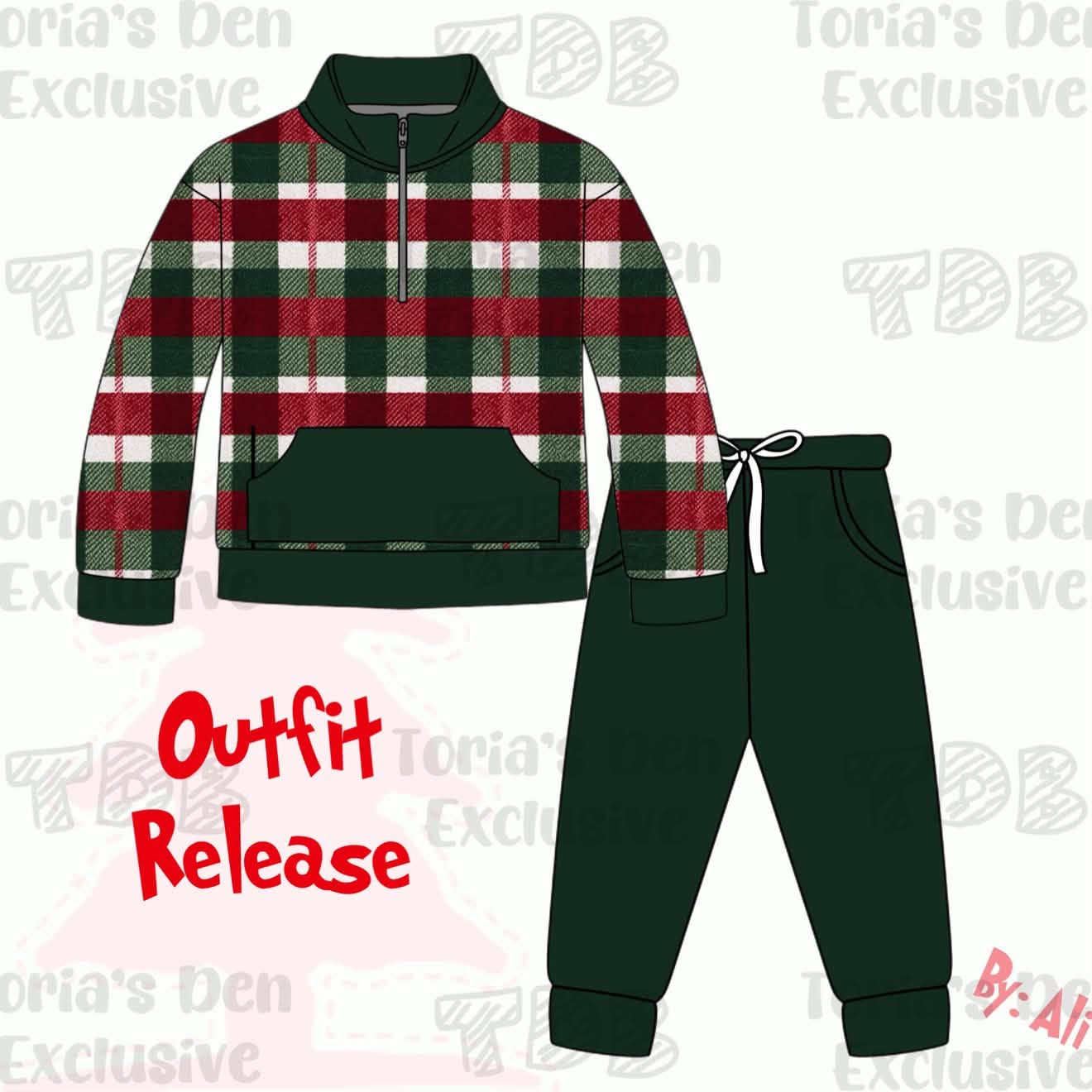 Christmas Plaid Family Collection 🐓: TDB Exclusive Pre-Order