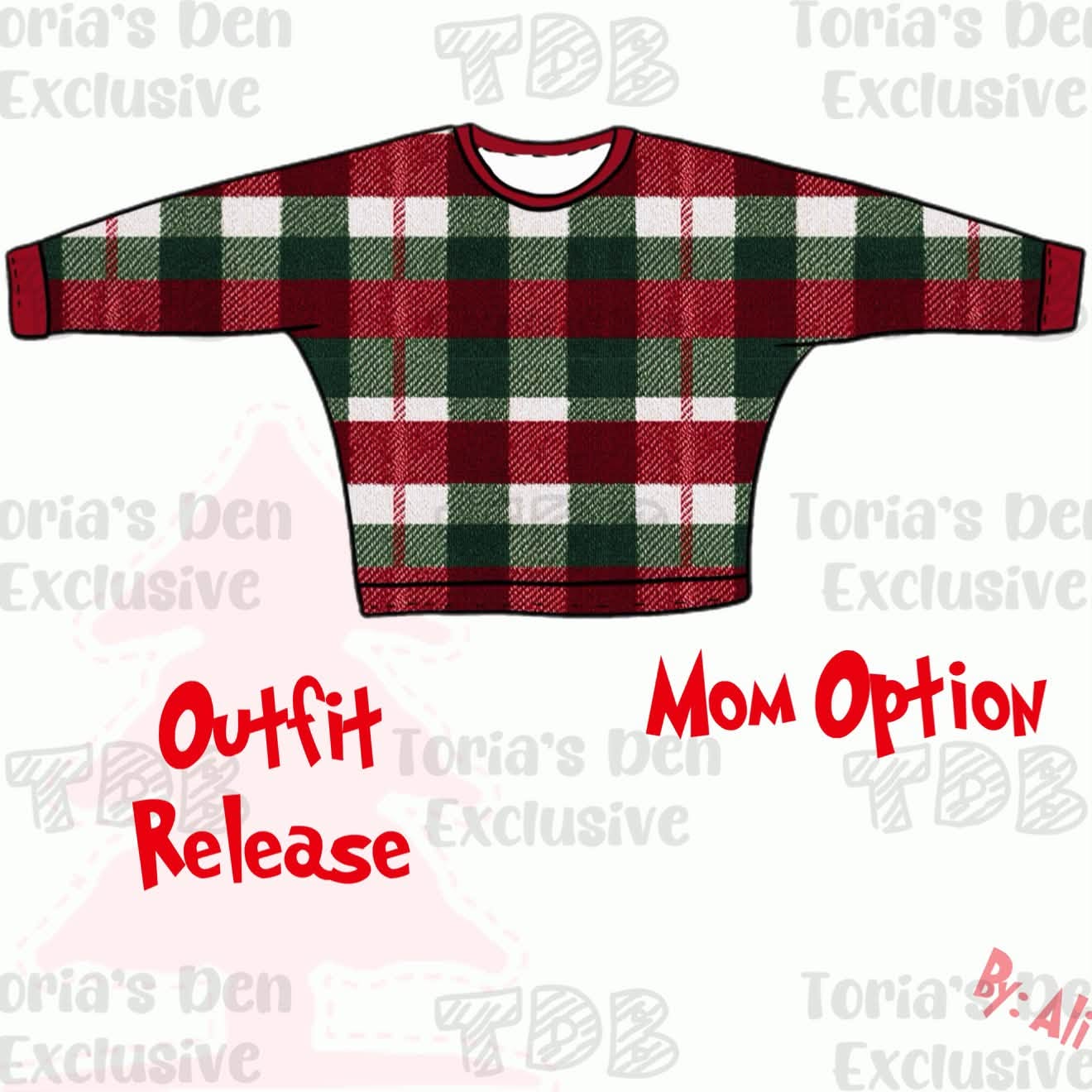 Christmas Plaid Family Collection 🐓: TDB Exclusive Pre-Order