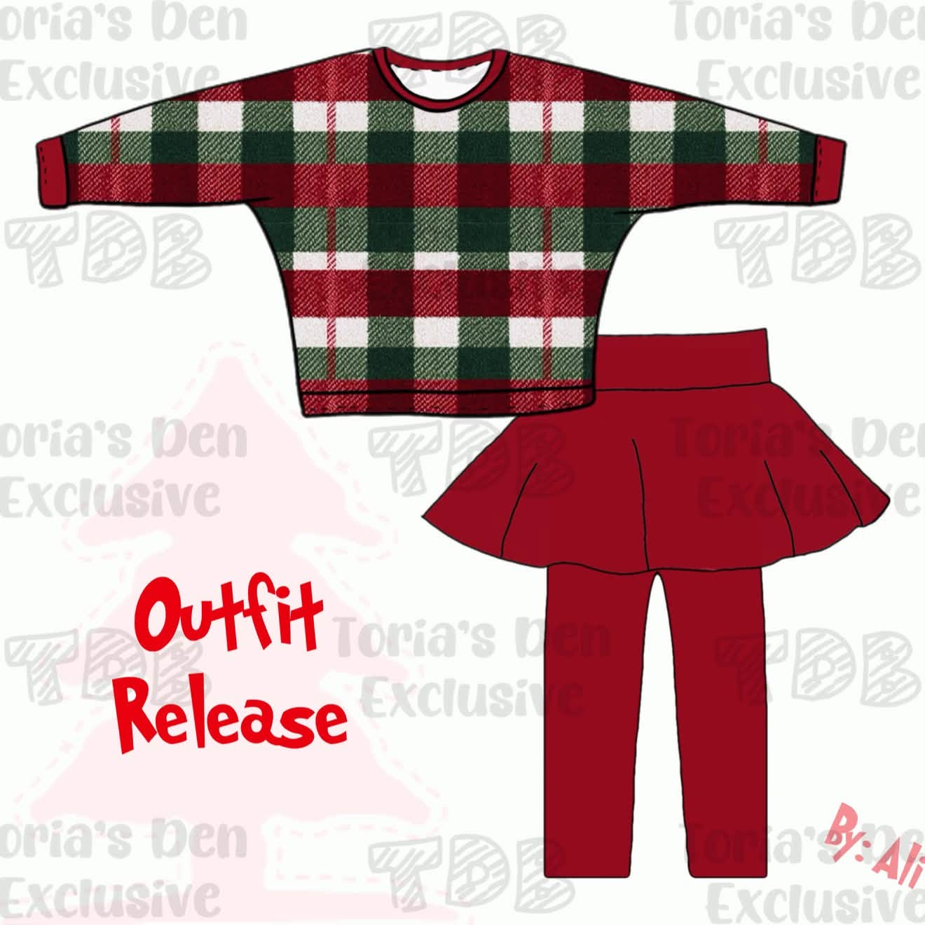 Christmas Plaid Family Collection 🐓: TDB Exclusive Pre-Order