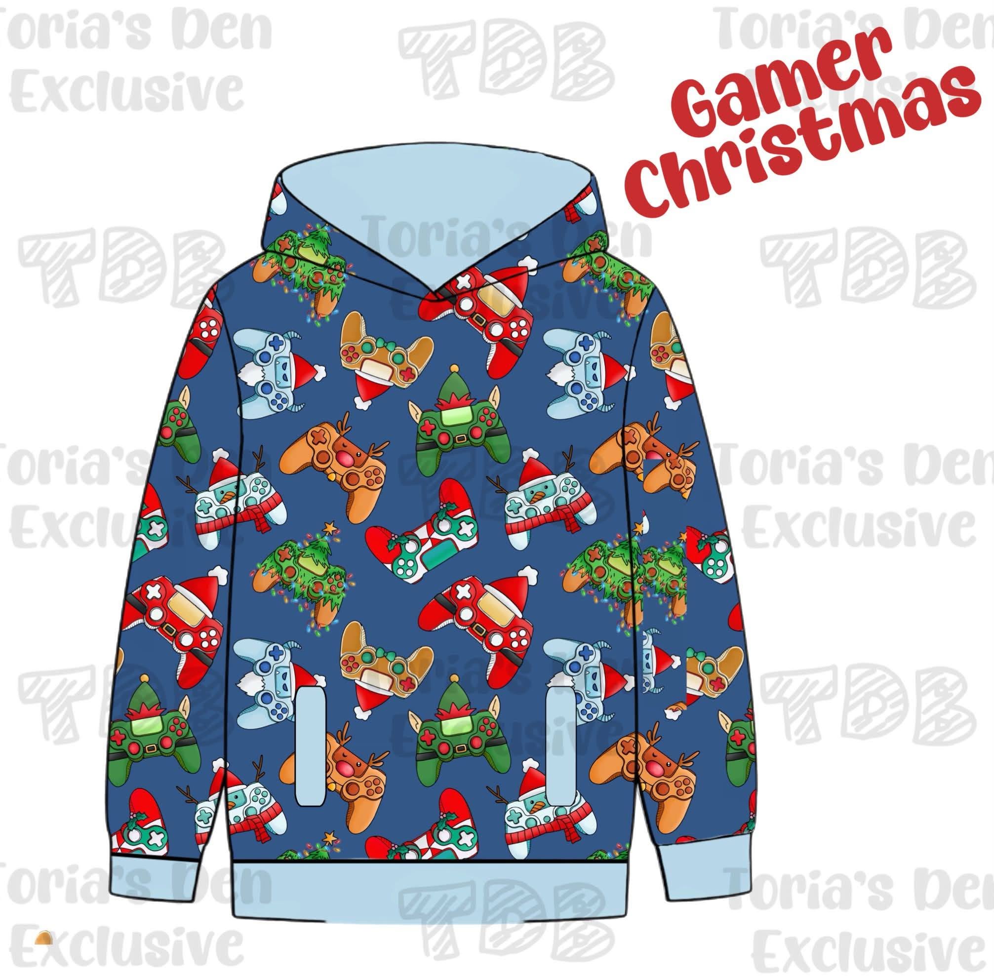 Gamer Christmas Hoodie: TDB Exclusive Pre-Order – Toria's Den