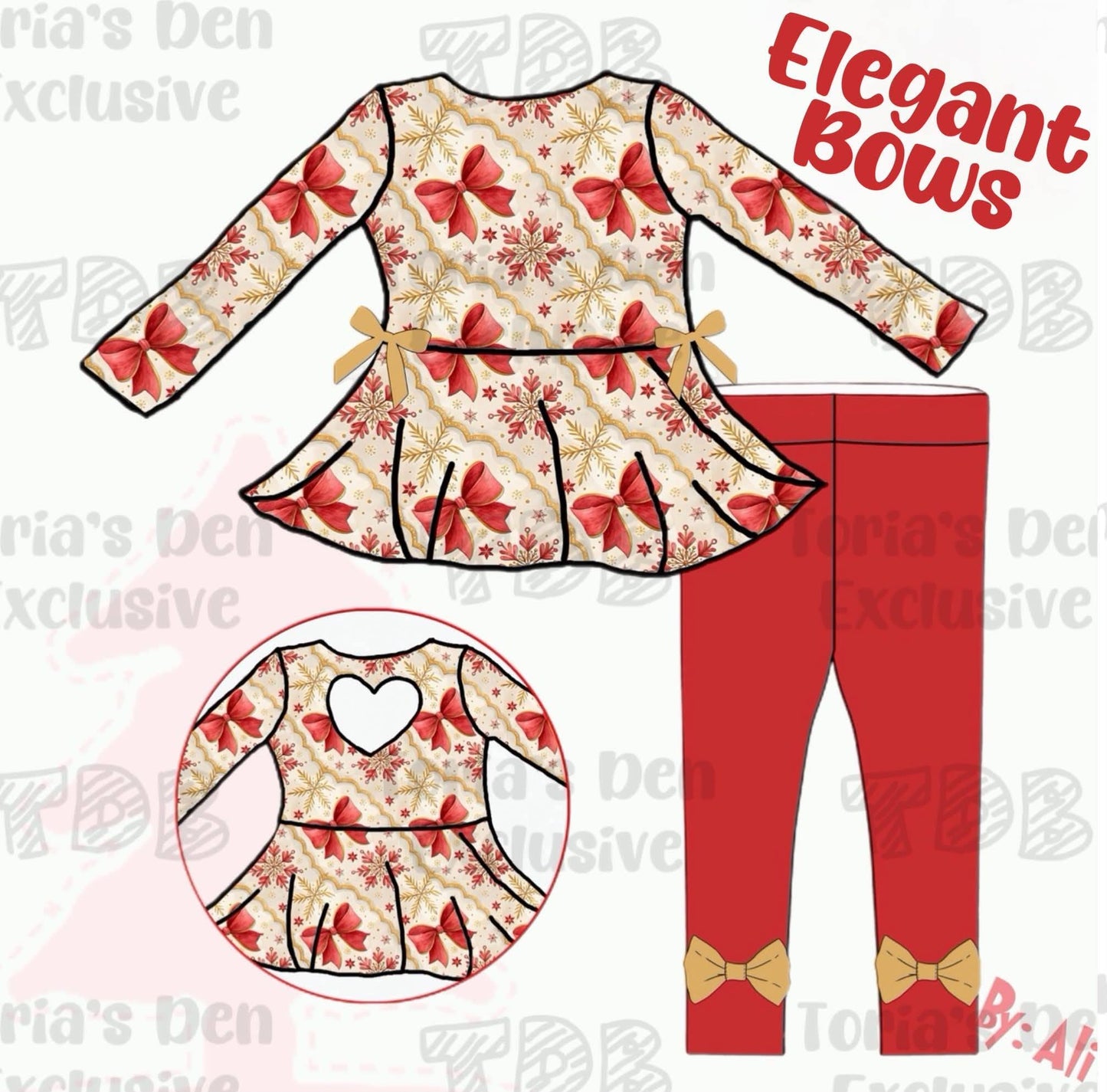 Elegant Bows Set: TDB Exclusive Pre-Order