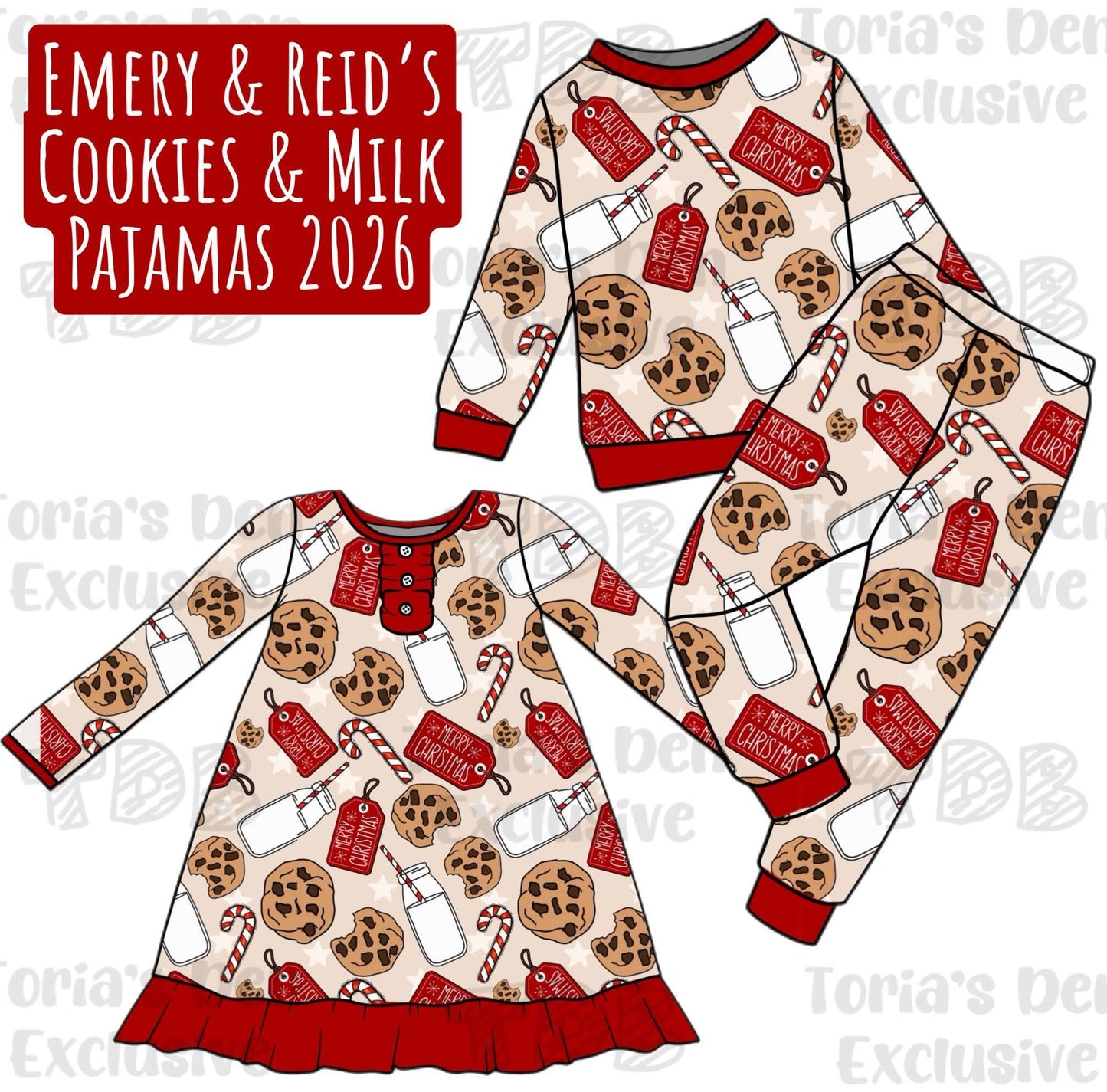 Emery & Reid's Cookies & Milk Lounge 2026 Collection: TDB Exclusive Pre-Order