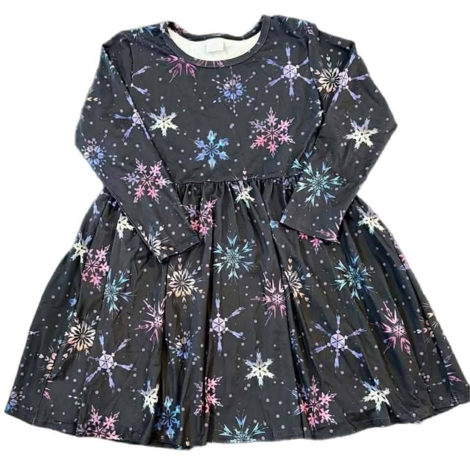 10-12 Snowflake Dress: Ready to Ship