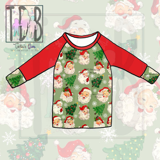 Pictures with Santa Raglan: Christmas in July PT 2 TDB Exclusive Collection