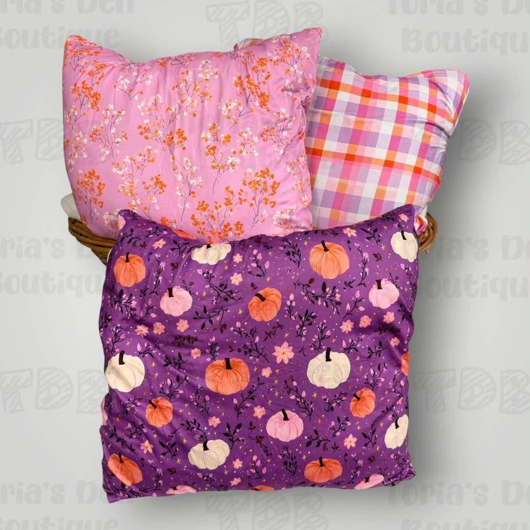 Photo Throw Pillow Cases 18x18" | Bundle & Save! | Email Photos After Submitting Order