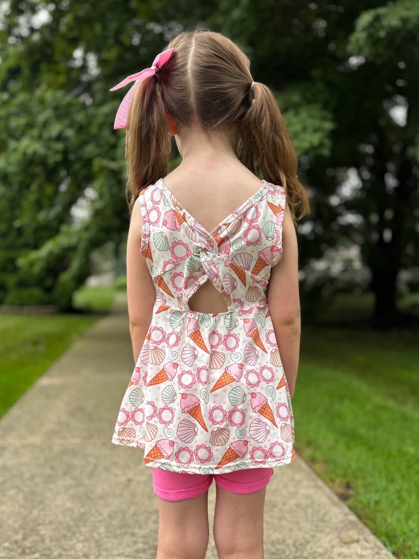 10-12 12-14 Beach Vibes Twist Back Sub Box Exclusive Top *Ready to Ship!*