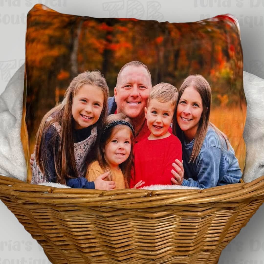 Photo Throw Pillow Cases 18x18" | Bundle & Save! | Email Photos After Submitting Order