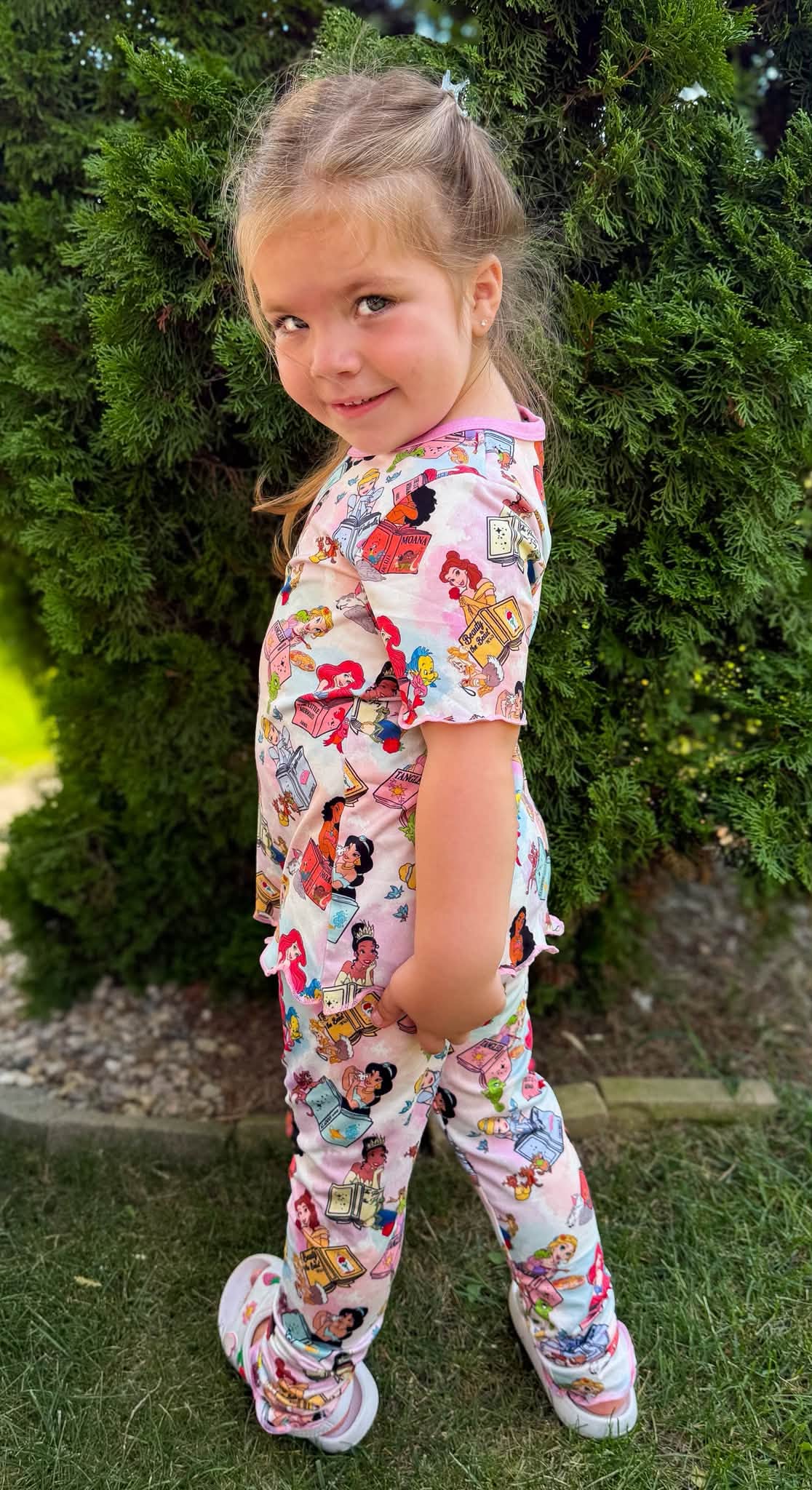 2T Princess Exclusive Set with Lettuce Hem *Ready to Ship!*