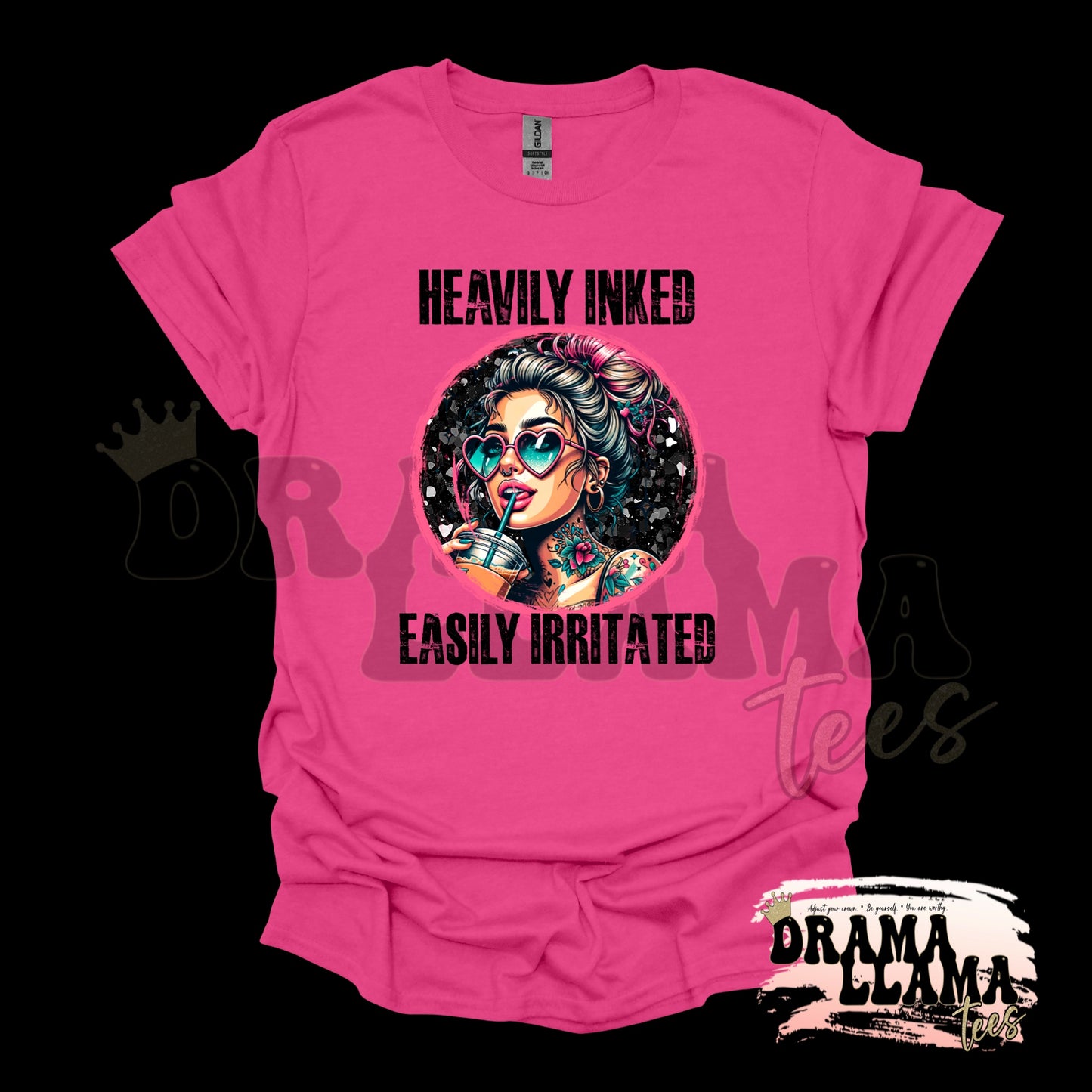 Heavily Inked, Easily Irritated Adult Tee