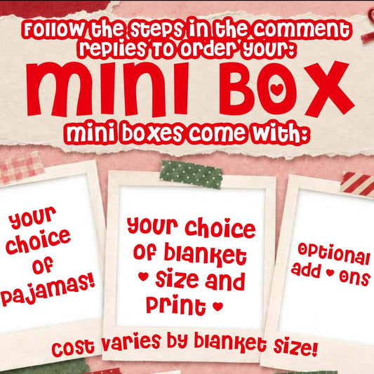 Mini Build-a-Box Christmas Eve Box Pre-Order *Limited* ~Delivery before December 15th