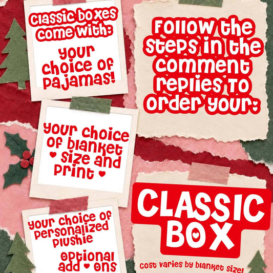 Classic Build-a-Box Christmas Eve Box Pre-Order *Limited* ~Delivery before December 15th