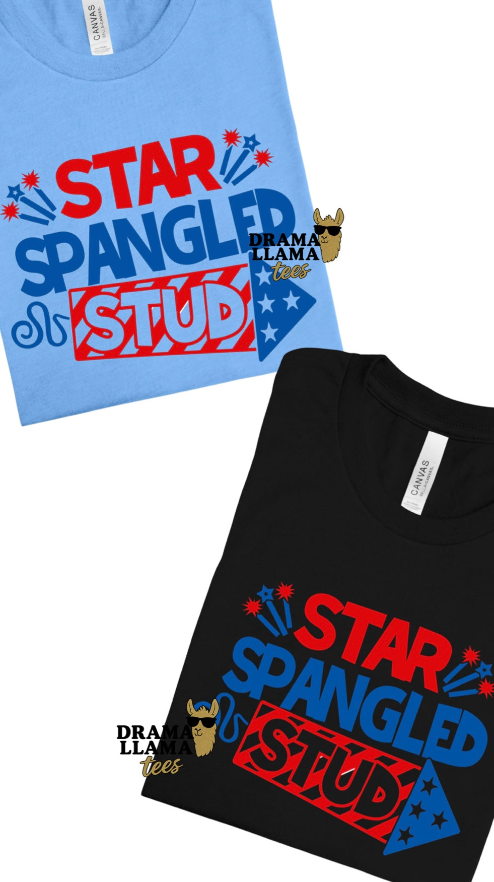 Star Spangled Stud | RWB Tee Release 2026 | Free Shipping | Put Shirt Size in Note Box