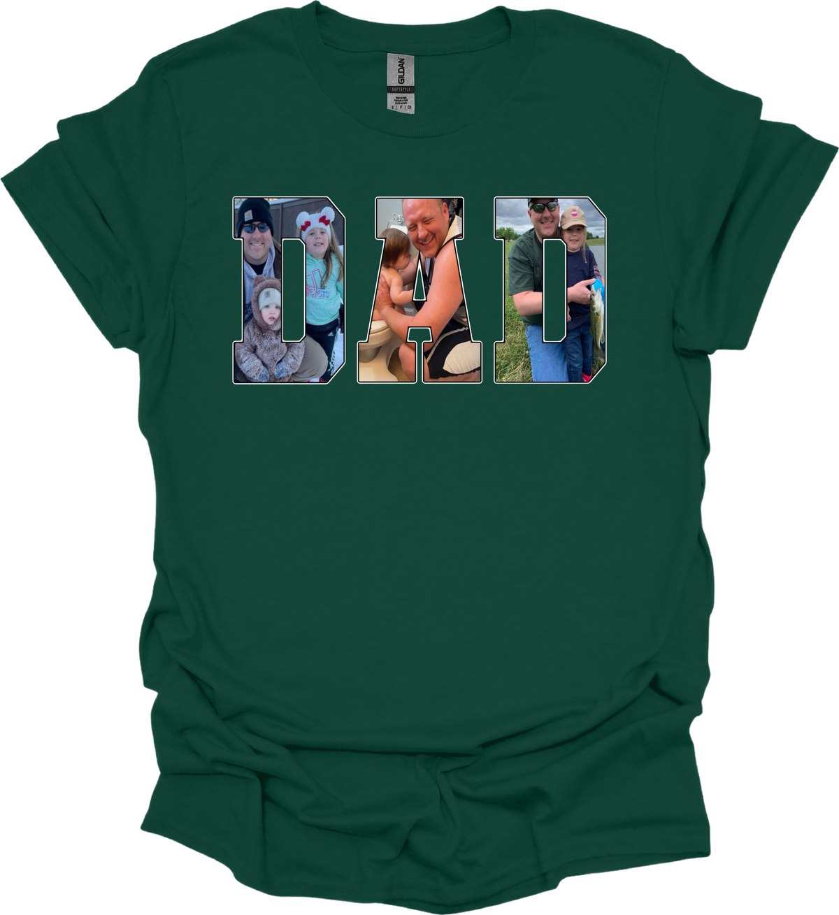 Photo Title Tees- ANY TITLE (NO KIDS NAMES- TITLE ONLY) MEN FONT