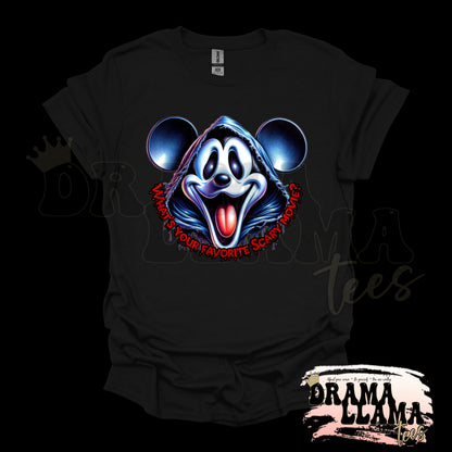 Adult Spooky Drop 1 Tees- BLACK