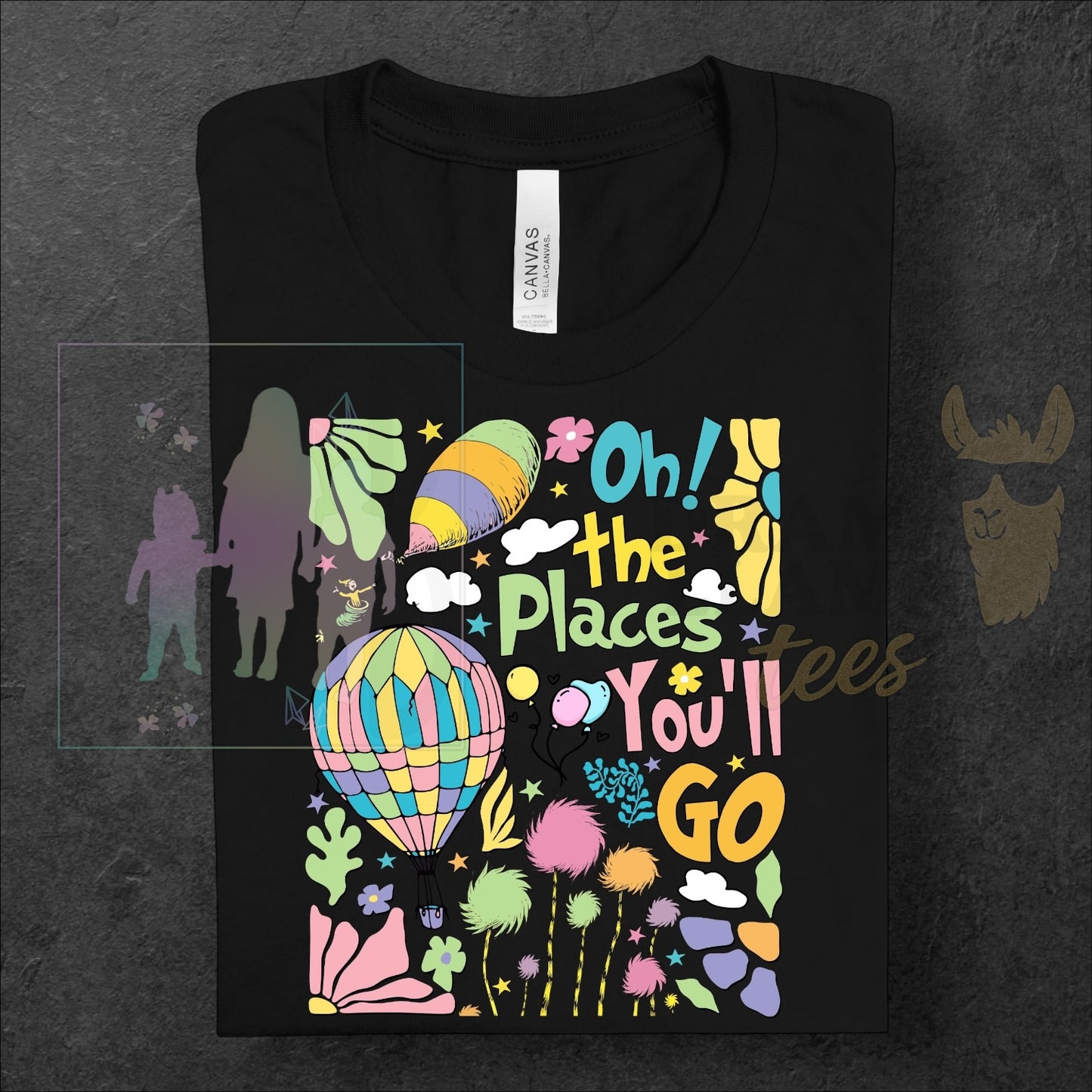 Oh the Places You'll Go Tees/Sweatshirts NO EXCLUSIVES ~ Reading Release: TDB Exclusives and Drama Llama Tees