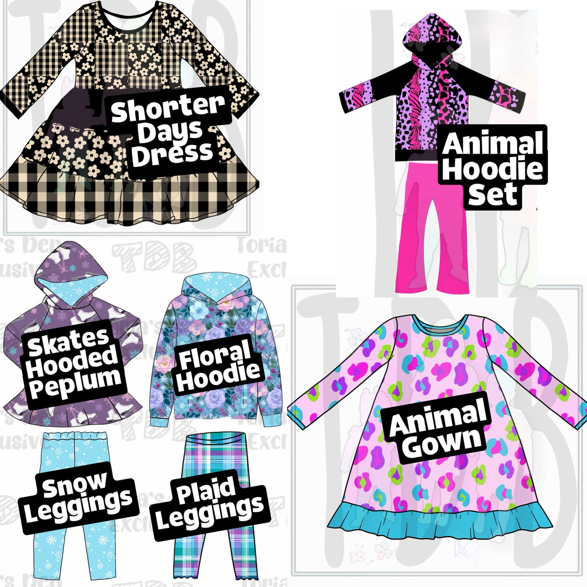 Individuals Listing! All Sizes 0-3 to 18-20! PRE-ORDER | FREE SHIPPING