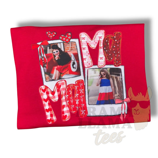 Mama/Nana/Mimi/Gigi (only) Photo Tees Customized💥 DLTPO *upload photos to listing!*
