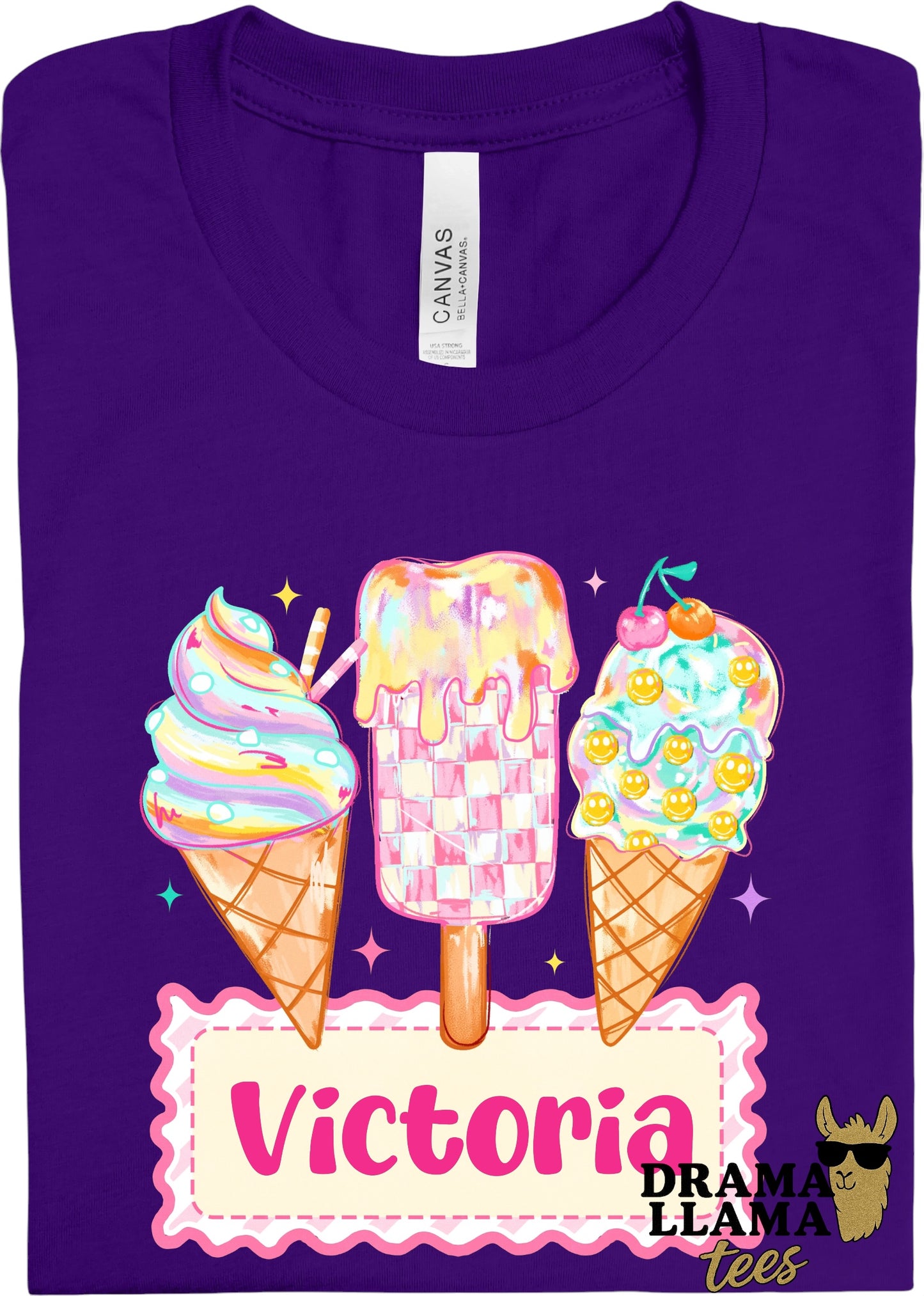 Drama Deal Day 4: Ice Creams Personalized Tees | 6 PM - 11:59 PM EST ONLY!
