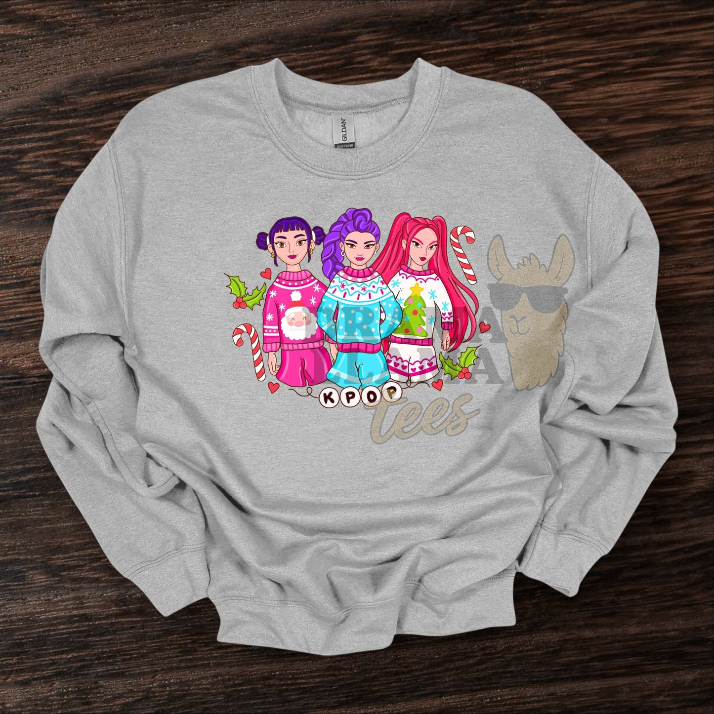 K💥 Christmas Tees/Sweatshirt (Multiple Color Options!): DLTPO