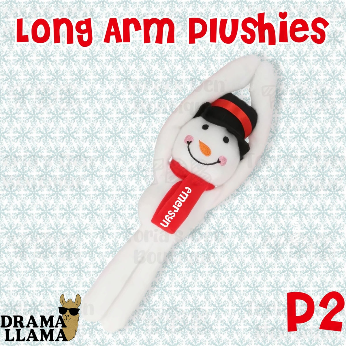 11" Long Arm  Personalized Plushies