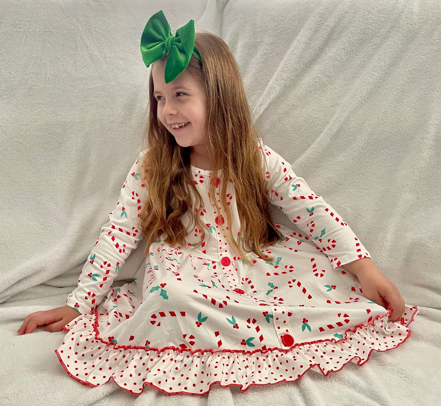 Christmas Candy Cane Dress: Pre-Order