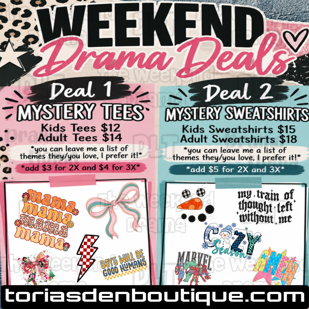 Weekend Drama Mystery Deals!
