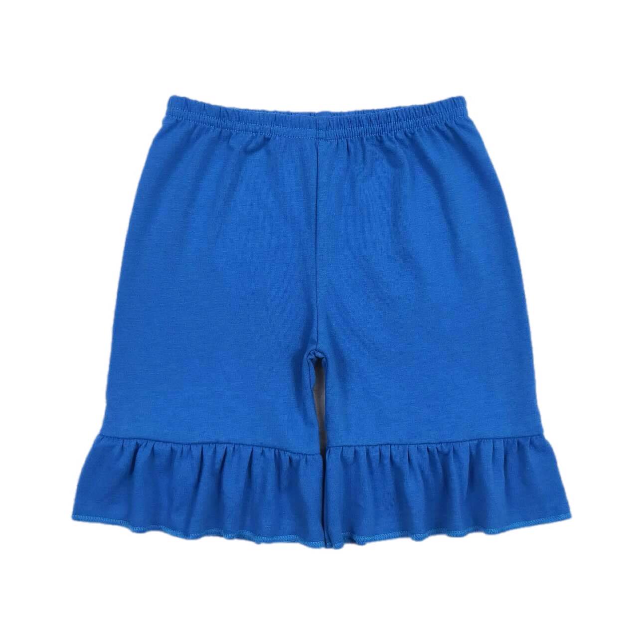 ᴡᴇᴇᴋʟʏ ᴘʀᴇ ᴏʀᴅᴇʀ Royal Blue Ruffle Shorts