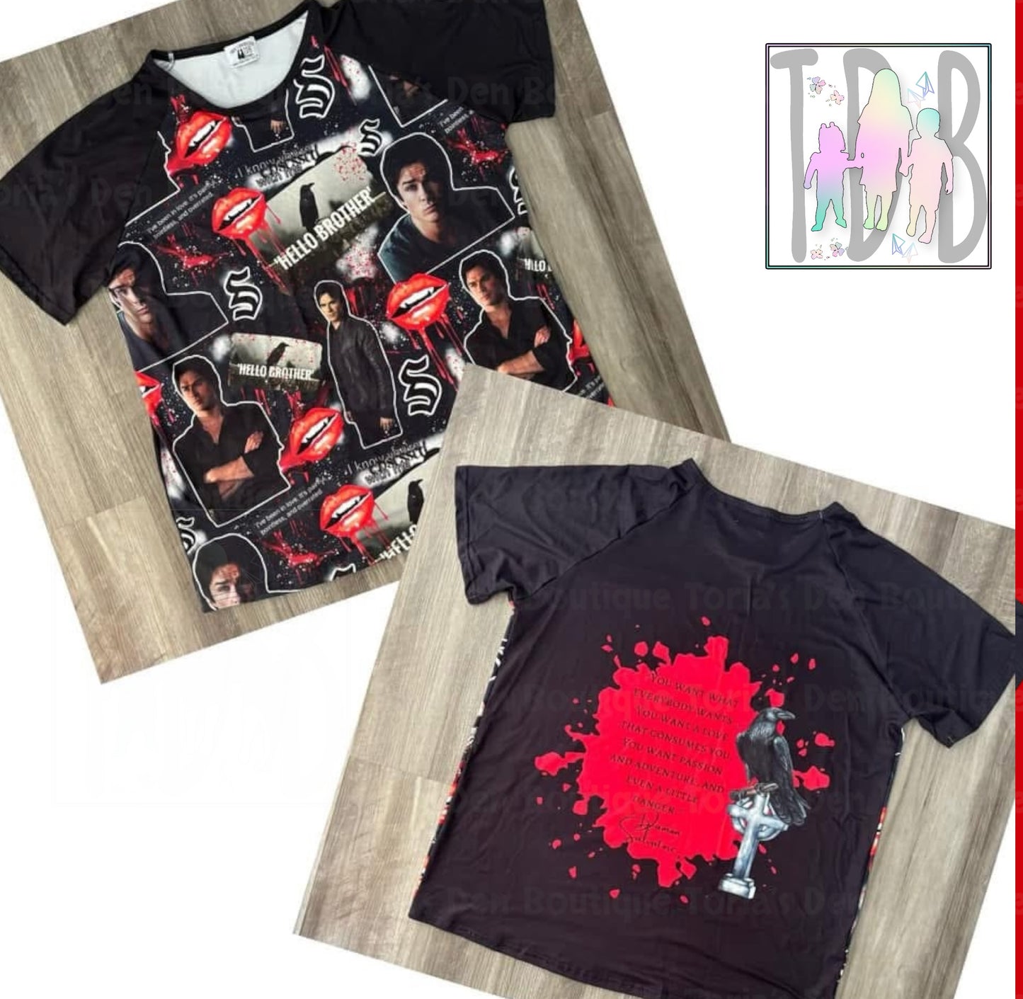 Hello, Brother 🐦‍⬛ TDB Exclusive Flip-Over Tee Pre-Order