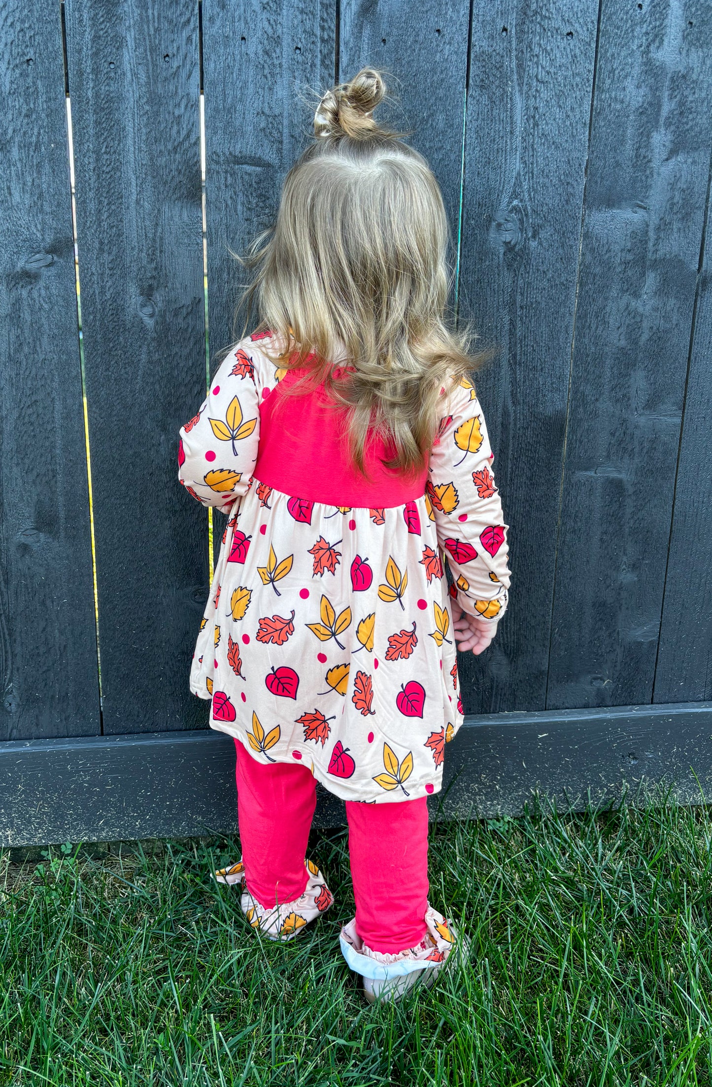 Fall Leaves Tunic and Leggings *Put Name in Notes to Seller*