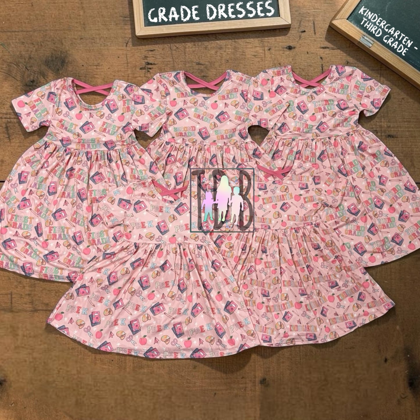 RTS Grade Level Twirl Dresses Pre-K to Third Grade: A TDB Exclusive