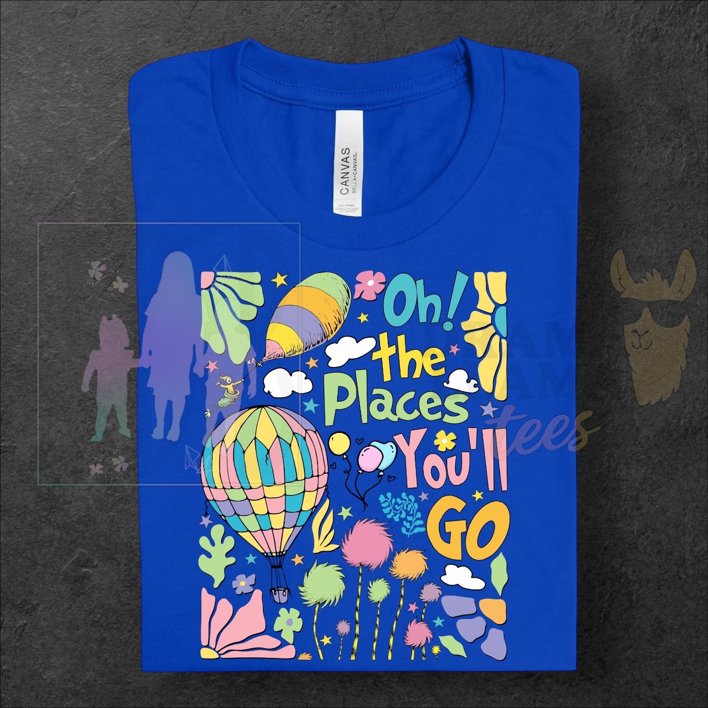 Oh the Places You'll Go Tees/Sweatshirts NO EXCLUSIVES ~ Reading Release: TDB Exclusives and Drama Llama Tees