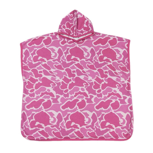 ᴡᴇᴇᴋʟʏ ᴘʀᴇ ᴏʀᴅᴇʀ Dark Pink Camo Hooded Towel