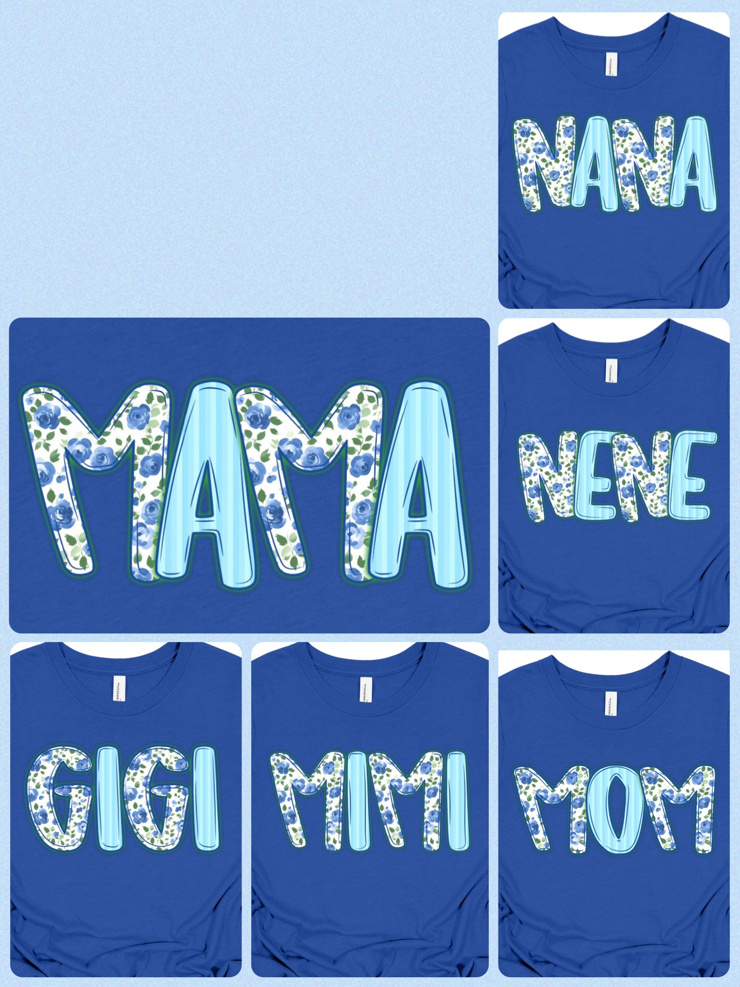 Floral Title Tee *Multiple Options*: DLTPO