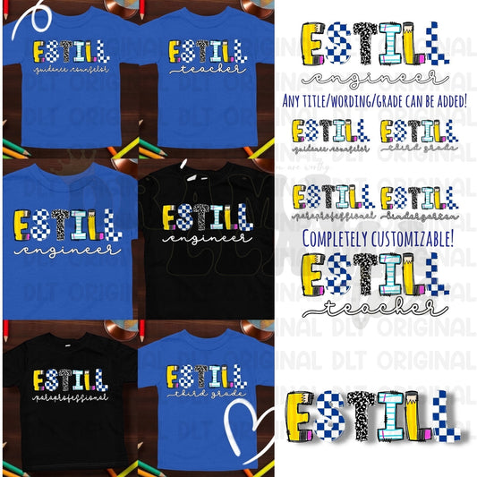 Estill Tees 1 ESTILL *Choose Any Title/Grade* (Put Title/Grade/Name in Note Box): DLTPO